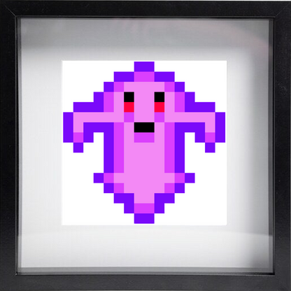 CADRE LED PIXEL-ART: PIMKY