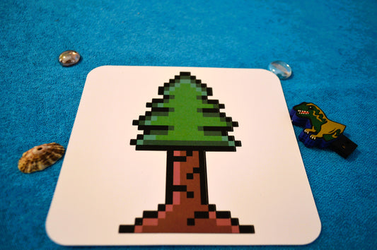 Sticker Pixel Art: "SAPIN"-Grande Taille