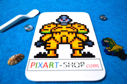 Sticker Pixel Art: "MAKAK 1.0"- Grande Taille