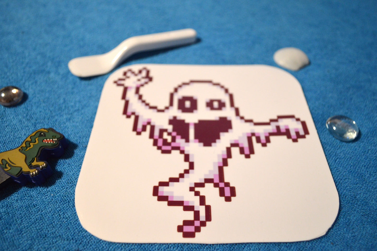 Sticker Pixel Art "Spooky Ghost"-Small/Mini