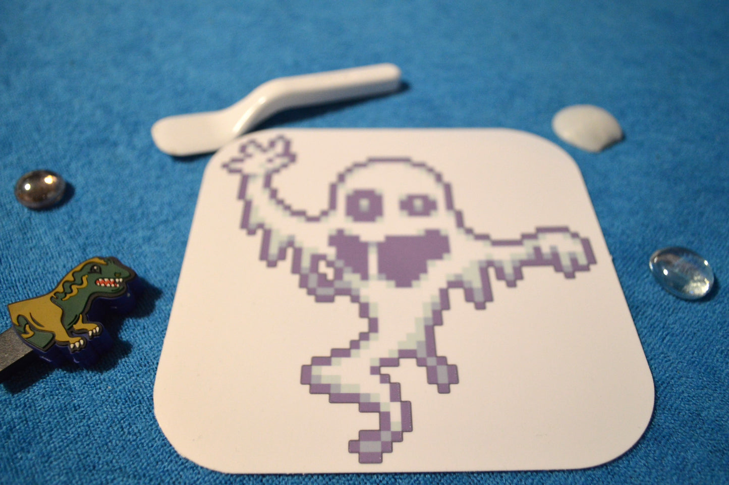 Sticker Pixel Art "Spooky Ghost"-Small/Mini