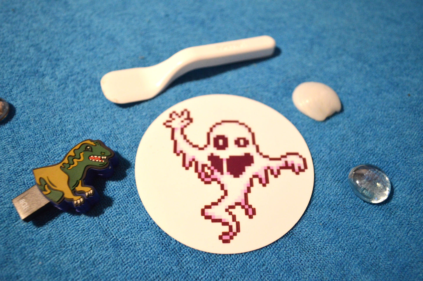 Sticker Pixel Art "Spooky Ghost"-Small/Mini