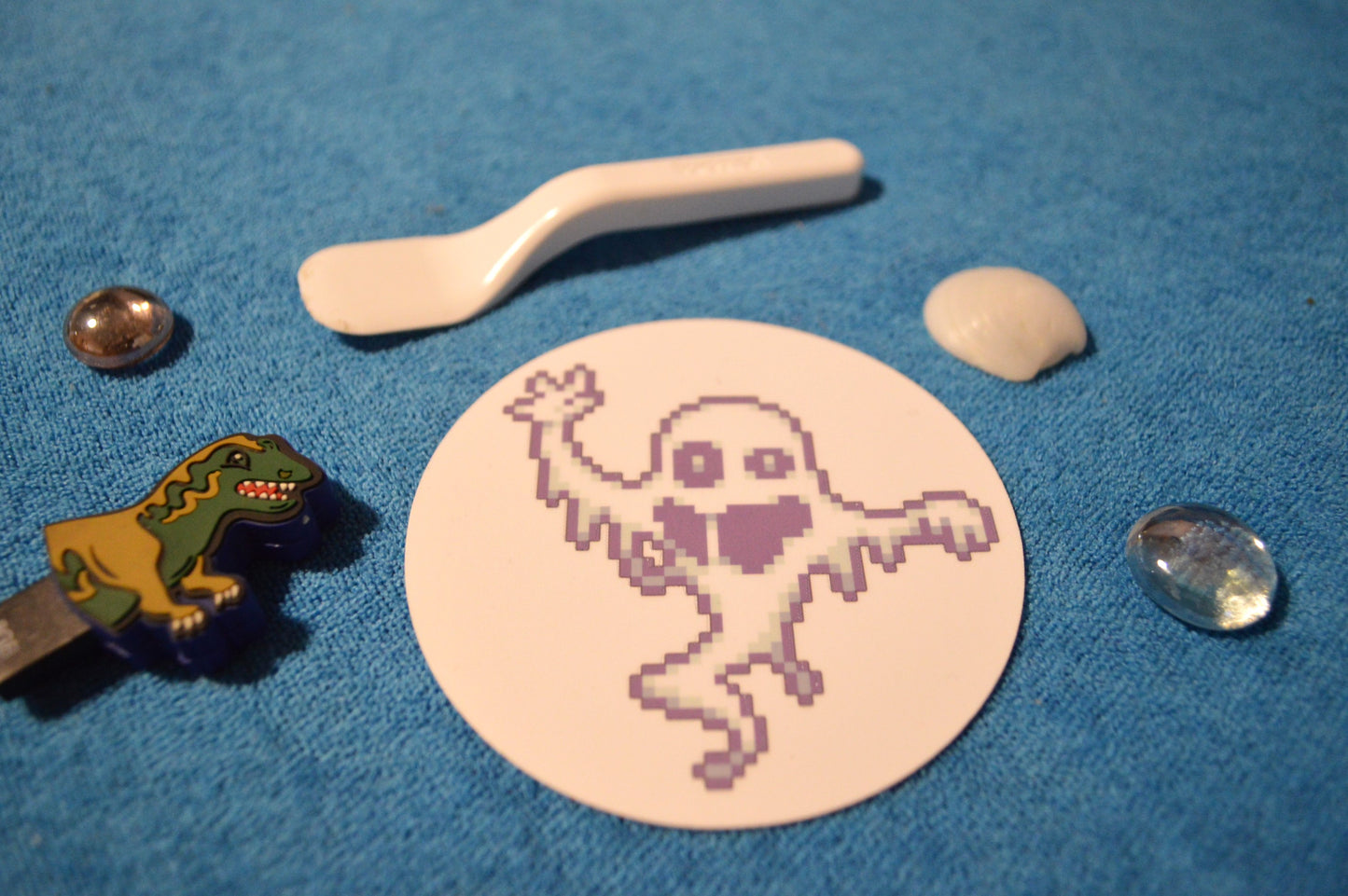 Sticker Pixel Art "Spooky Ghost"-Small/Mini