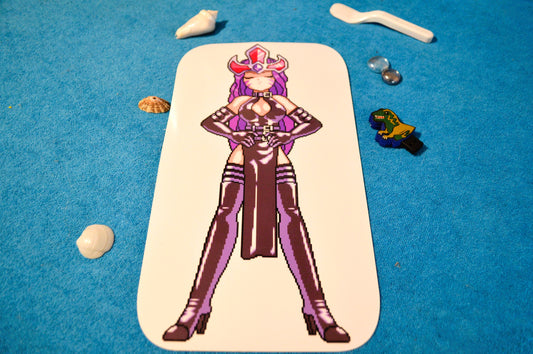 Sticker Pixel Art: "EMPRESS"-XXL (27x11cm)