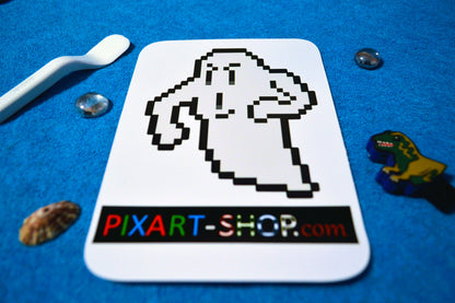 Sticker Pixel Art: "SCARY BOO"-Grande Taille